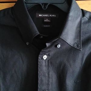 Michael Kors stretch button down shirt
